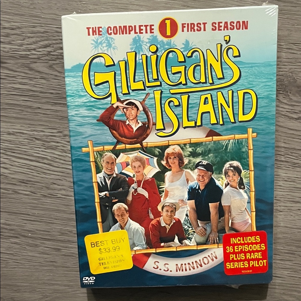Gilligan's Island Complete First Season DVD